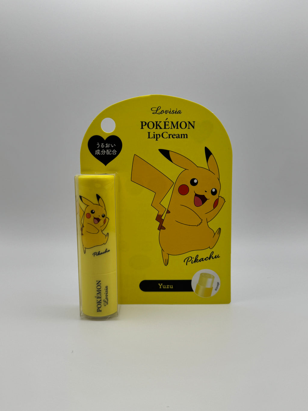 Lovasia Pokemon Lip Cream - 4 Pack - Pikachu Gengar Snorlax Jigglypuff