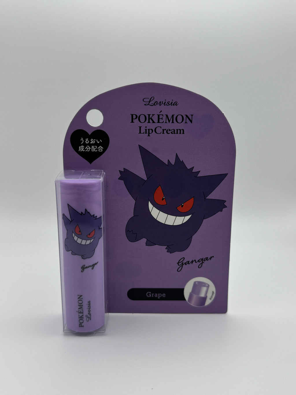 Lovasia Pokemon Lip Cream - 4 Pack - Pikachu Gengar Snorlax Jigglypuff
