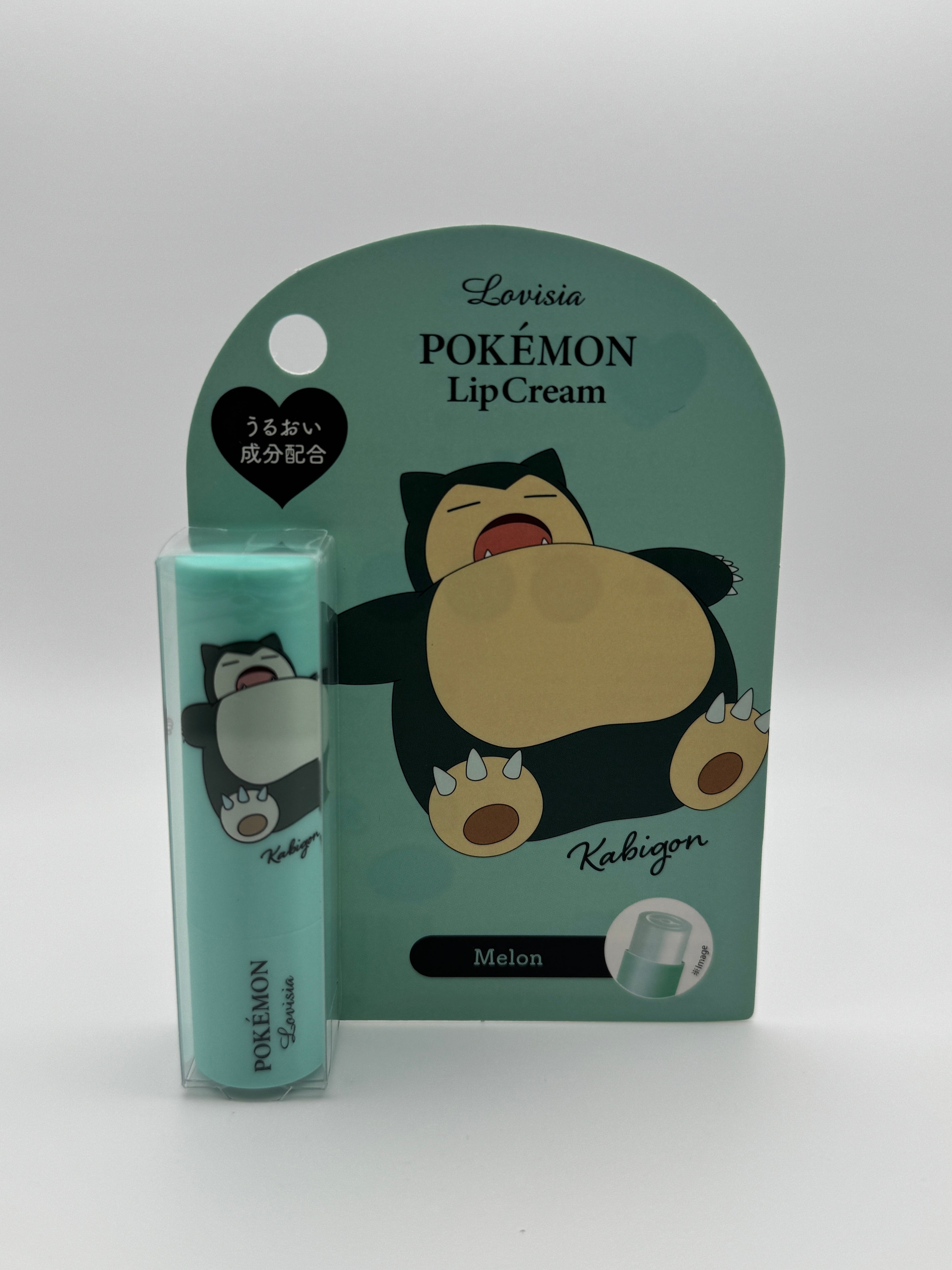 Lovasia Pokemon Lip Cream - 4 Pack - Pikachu Gengar Snorlax Jigglypuff