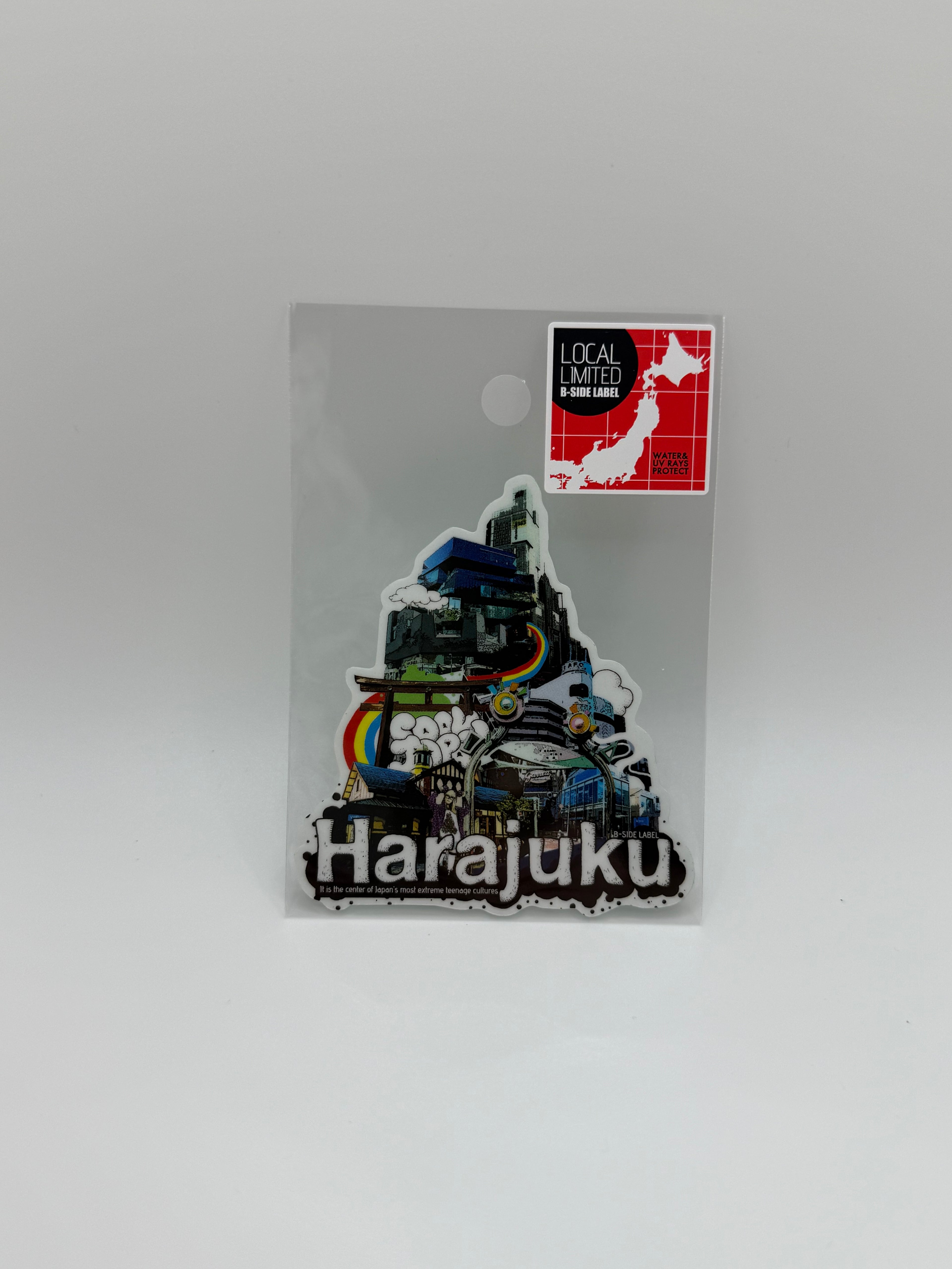 B-Side Label Sticker - Local Limited- Harajuku - 2025 Waterproof