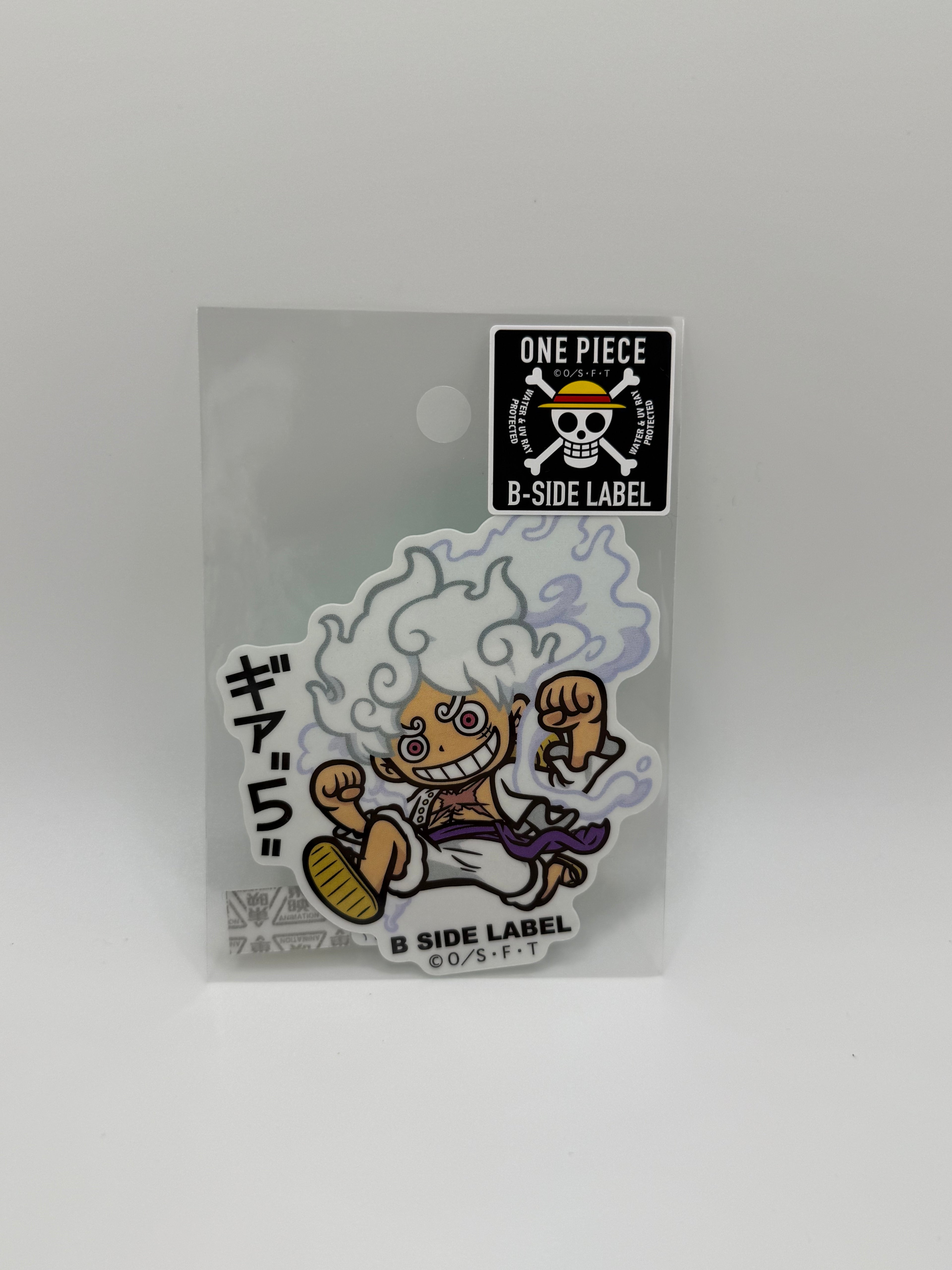 B-Side Label Sticker - One Piece - 5th Gear Luffy - 2025 Waterproof