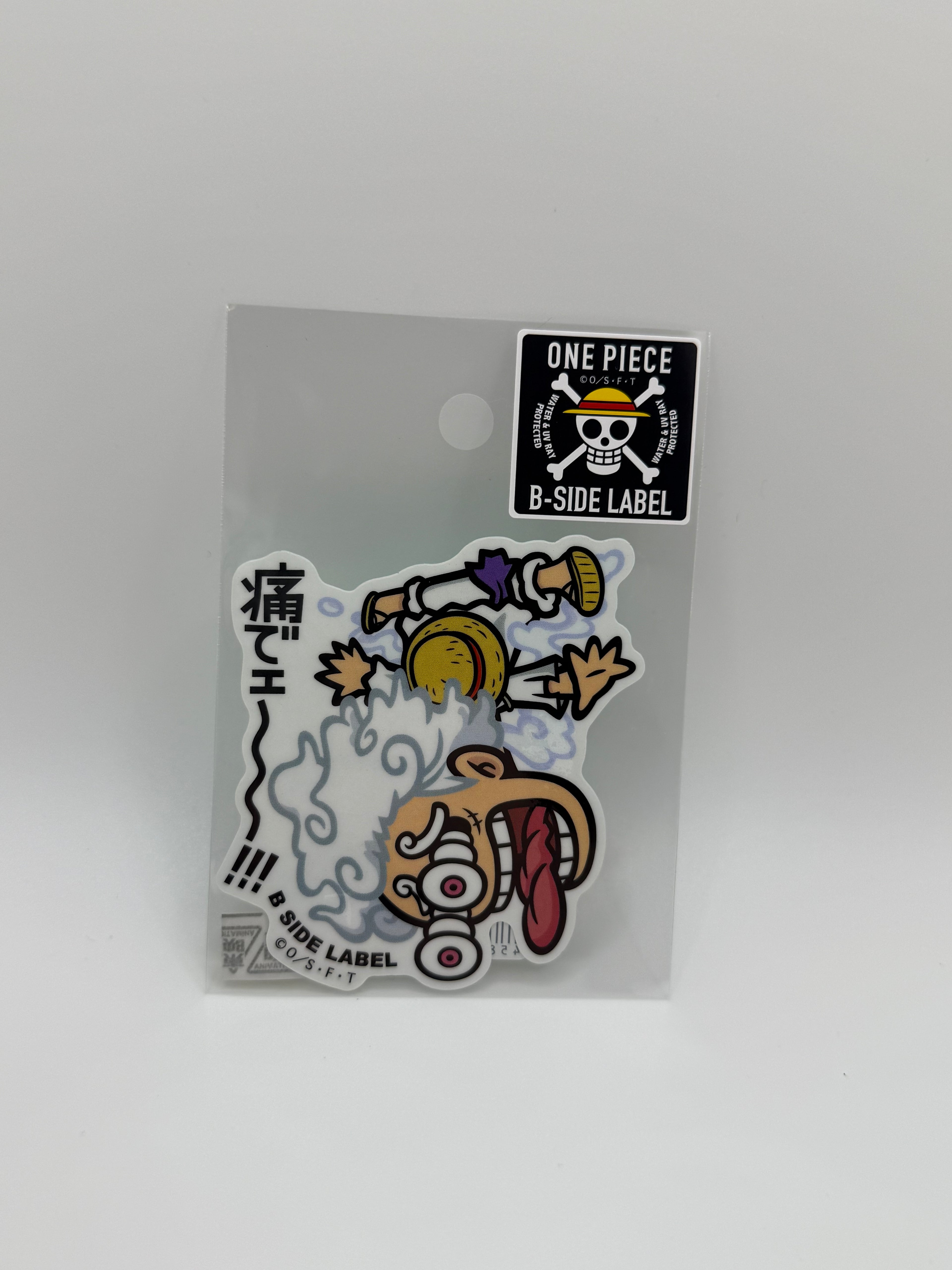 B-Side Label Sticker - One Piece - 5th Gear Luffy - 2025 Waterproof